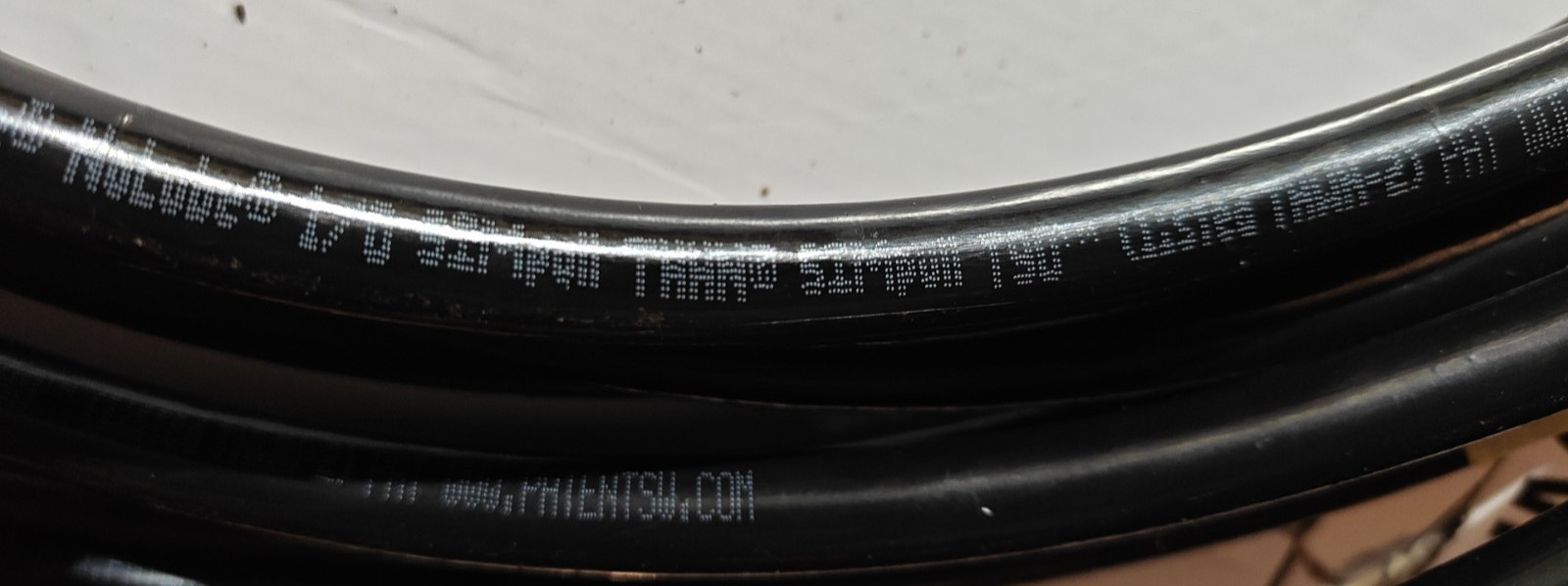 20 ft. 1/0 AWG Black Stranded Copper wire THHN THWN-2 new SIMpull Southwire line