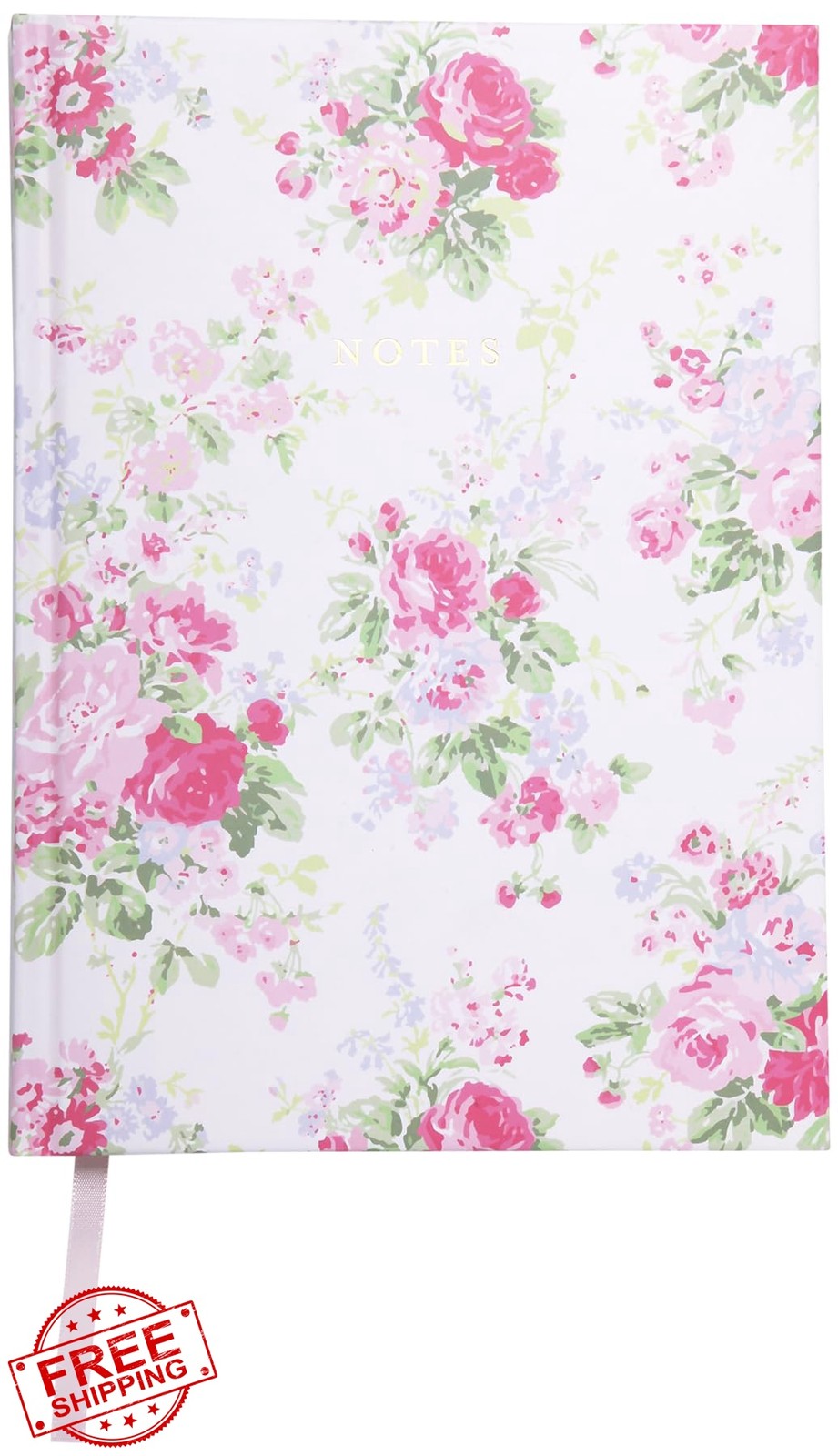 Laura Ashley Journal Hot Pink 6×8