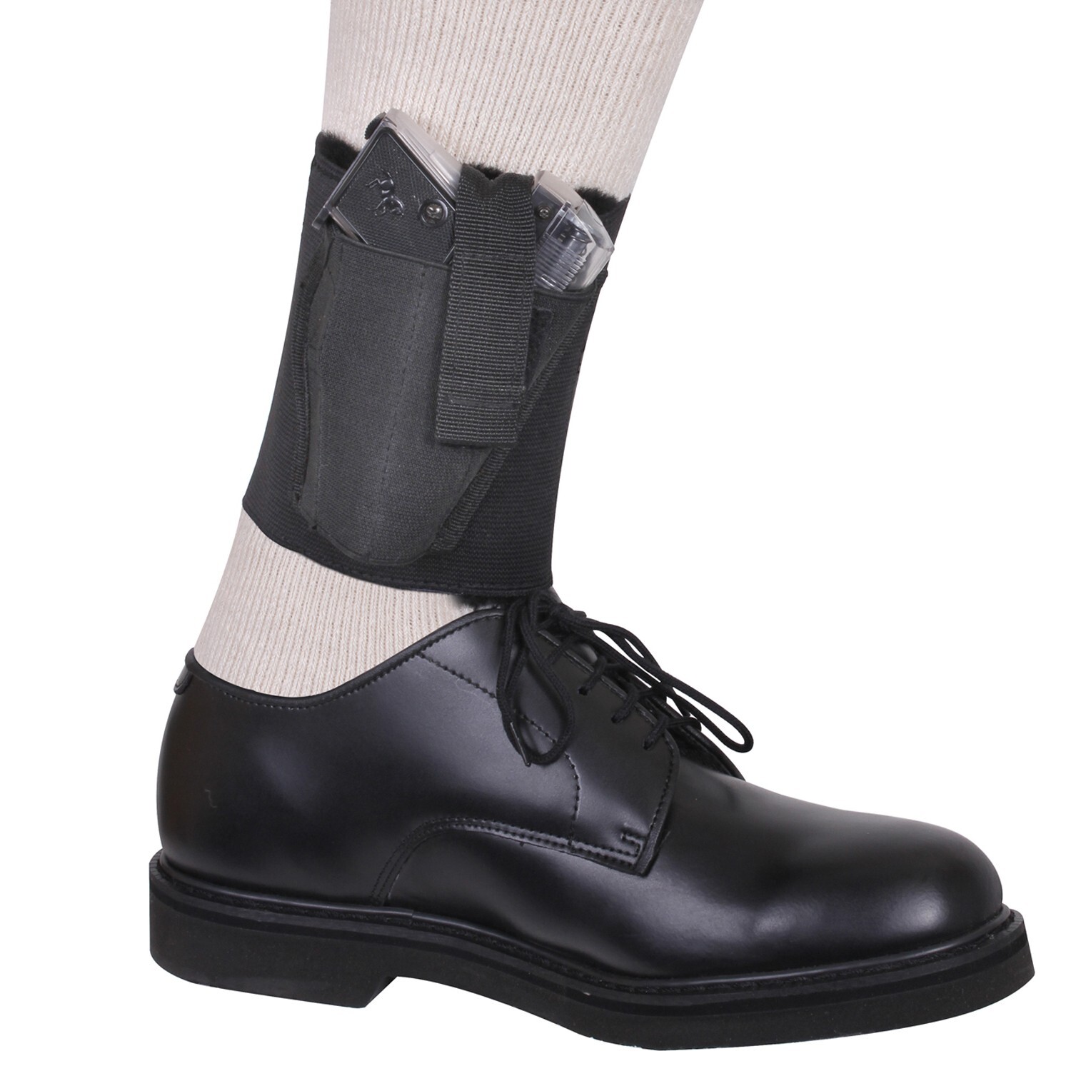 Rothco Black Elastic Ankle Holster – Sub Compact & Pocket Pistol CCW Holsters