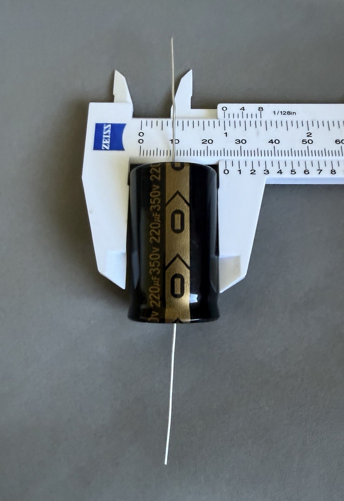 220 uF 250V Electrolytic Capacitors Axial Leads, new manufacture Super-Tech 2024