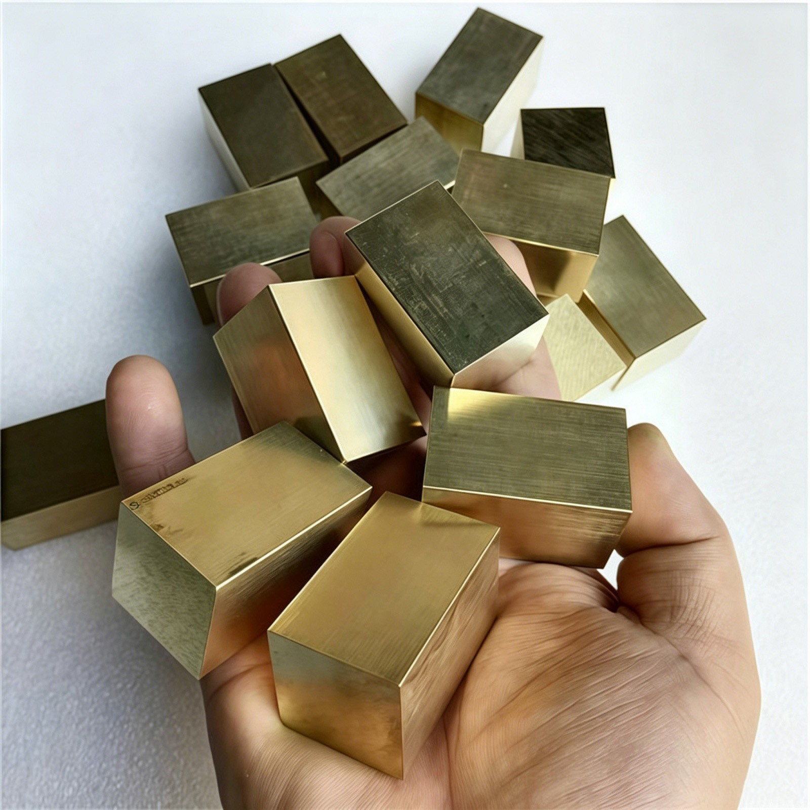 H59 Brass Block Brass Square Rod 10/12/15/20/25/30/35/40/50mm Brass Rectangular