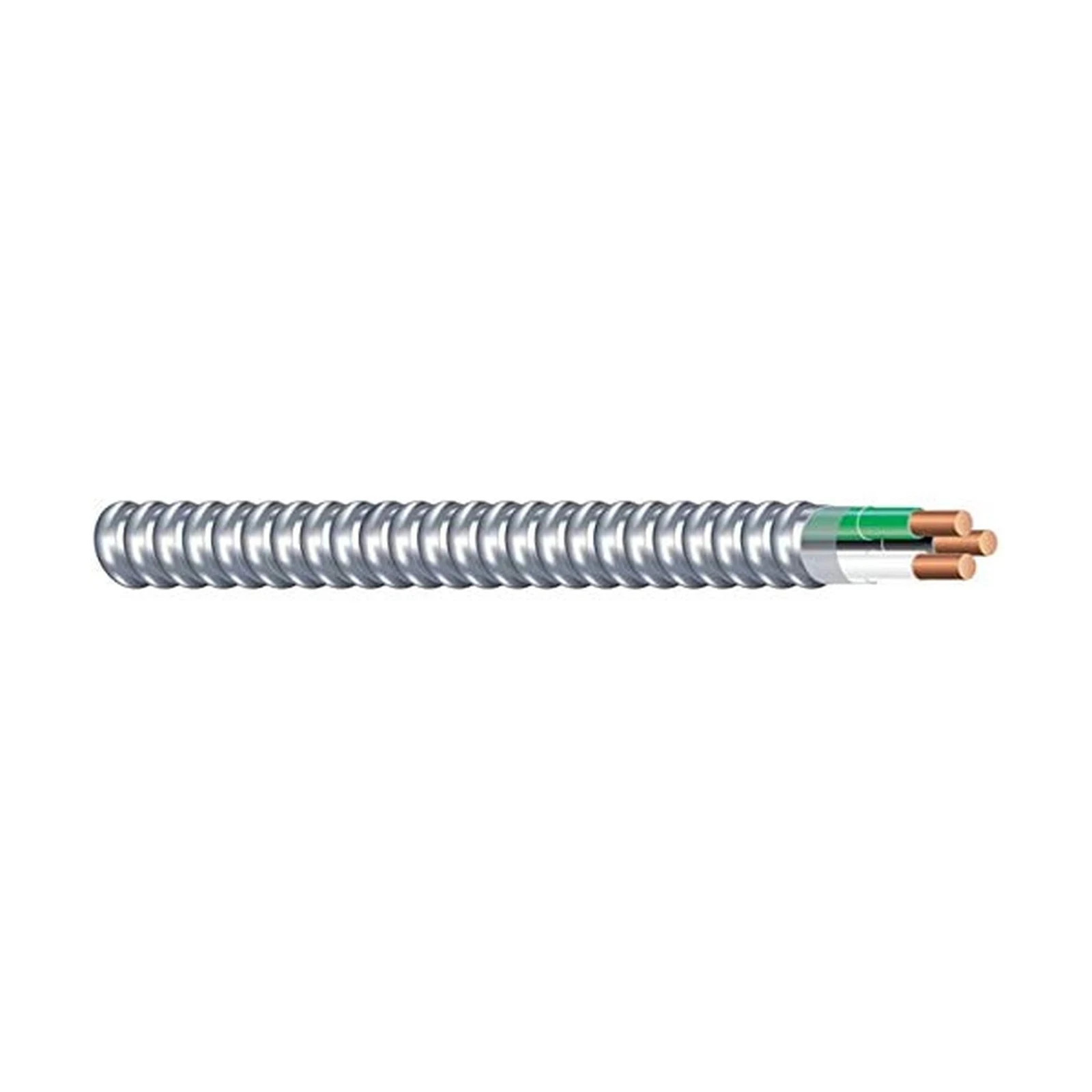 250 FT ENCORE WIRE METAL CLAD CABLE 12/2 MC-AL 12 AWG SOLID ALUMINUM