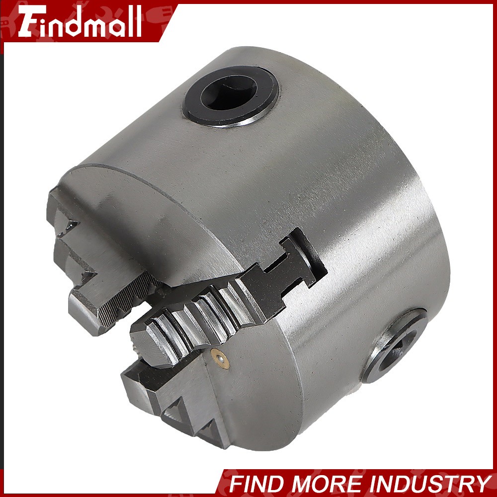 Chuck Manual Chuck 3″ K11-80 Self-centering Lathe Drilling Part 80mm 3 Jaw Lathe