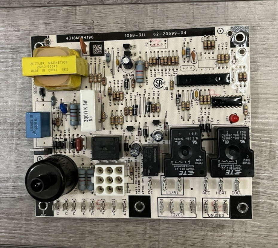 Rheem Ruud 62-23599-04 Furnace Control Board 1068-311