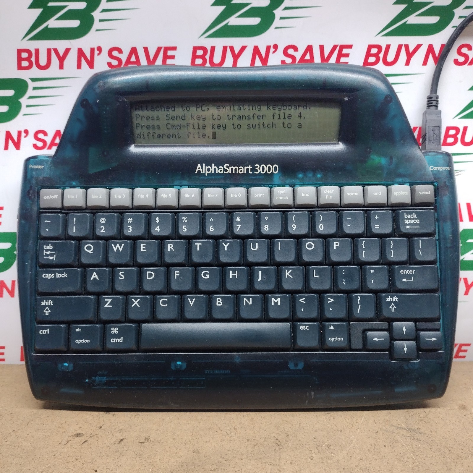 AlphaSmart 3000 Portable Digital Word Processor Typewriter