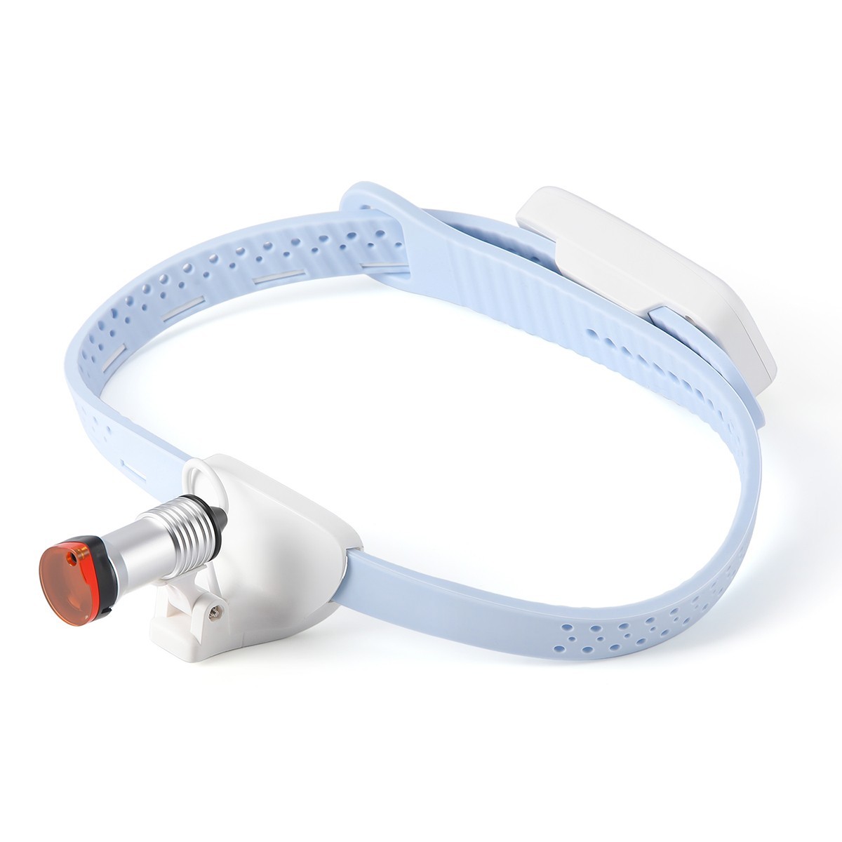 5W Dental LED Surgical Headlight Headband Headlamp Wireless Light Filter Blue