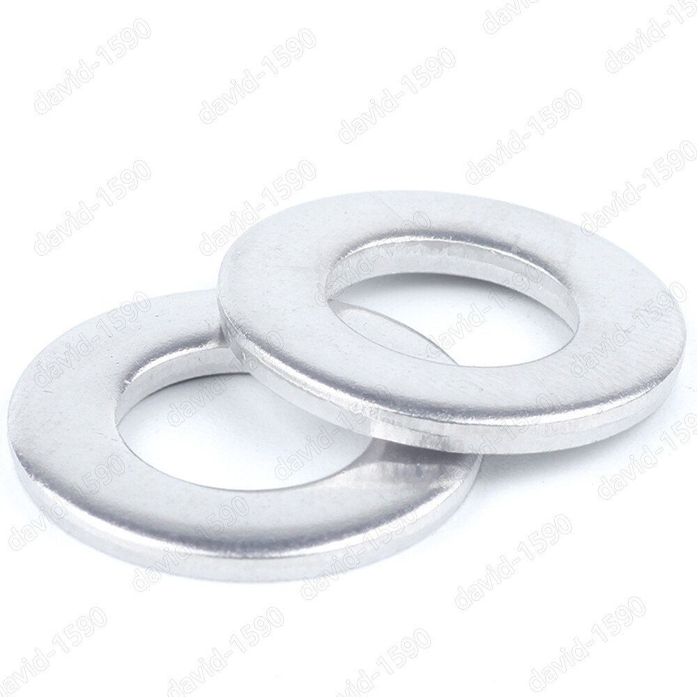 Aluminum Alloy 6061 Flat Washers M3 M4 M5 M6 M8 M10 M12 M16 M20 Enlarged Gaskets