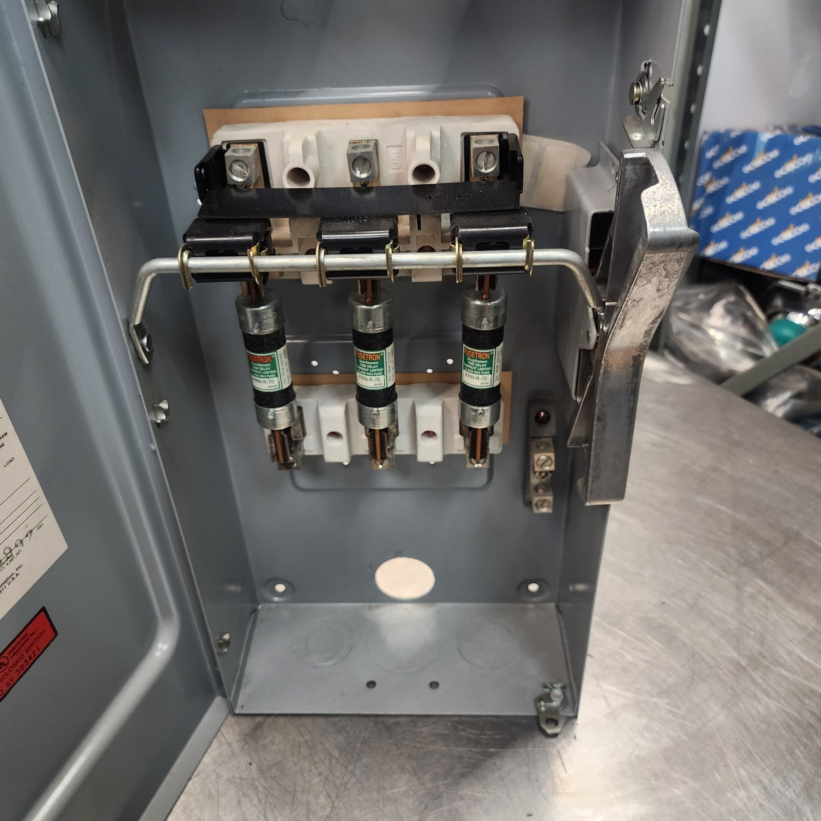 Siemens SN423 100A 240V Fusible Safety Switch Disconnect [H3S2] C#4