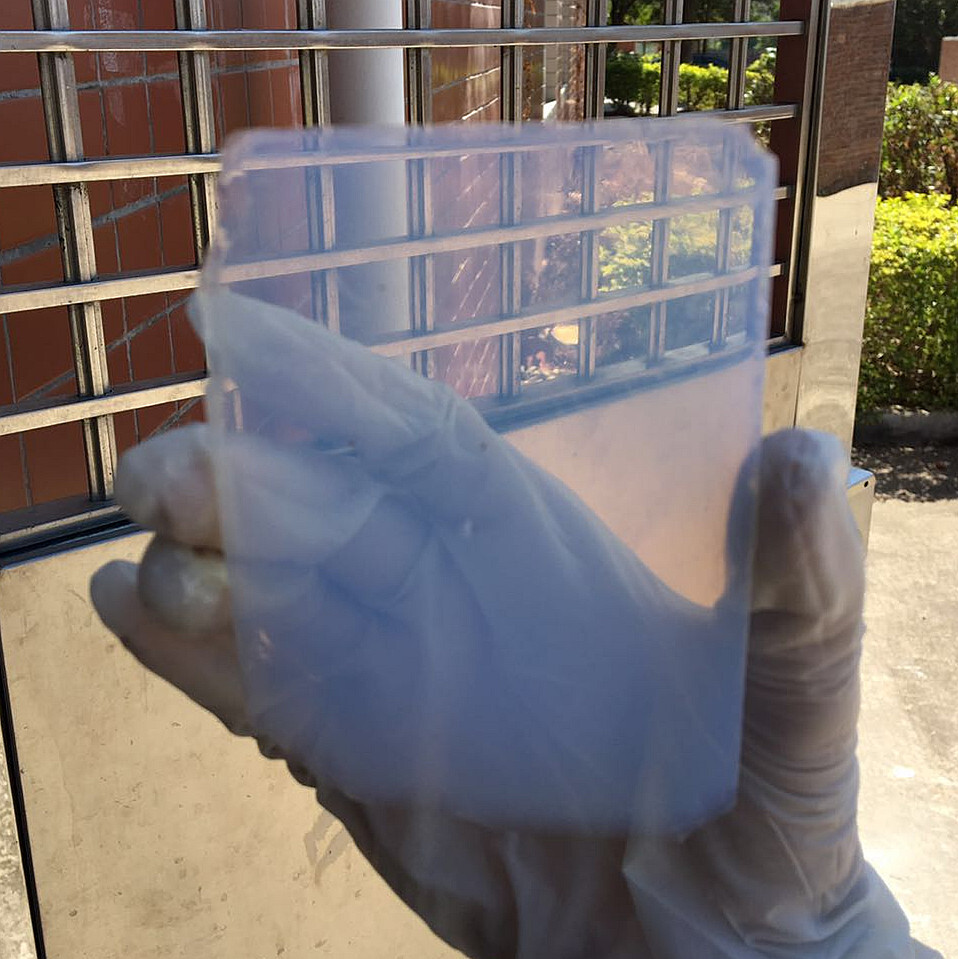 Aerogel cube block with high permeability and high porosity Nanoporous silica