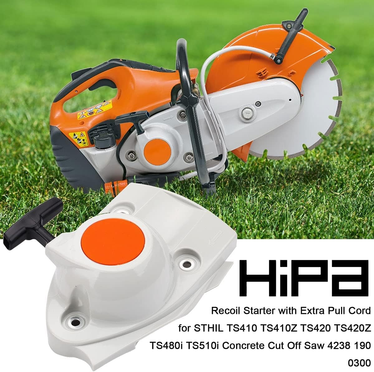 Recoil Starter For Stihl TS410 TS420/TS480i Handles Spare Parts Concrete Saw