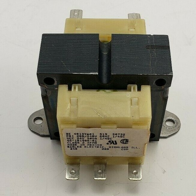 Basler Electric Transformer BE40137001 46-101905-01 PRI 208/240V SEC 24VAC 40VA
