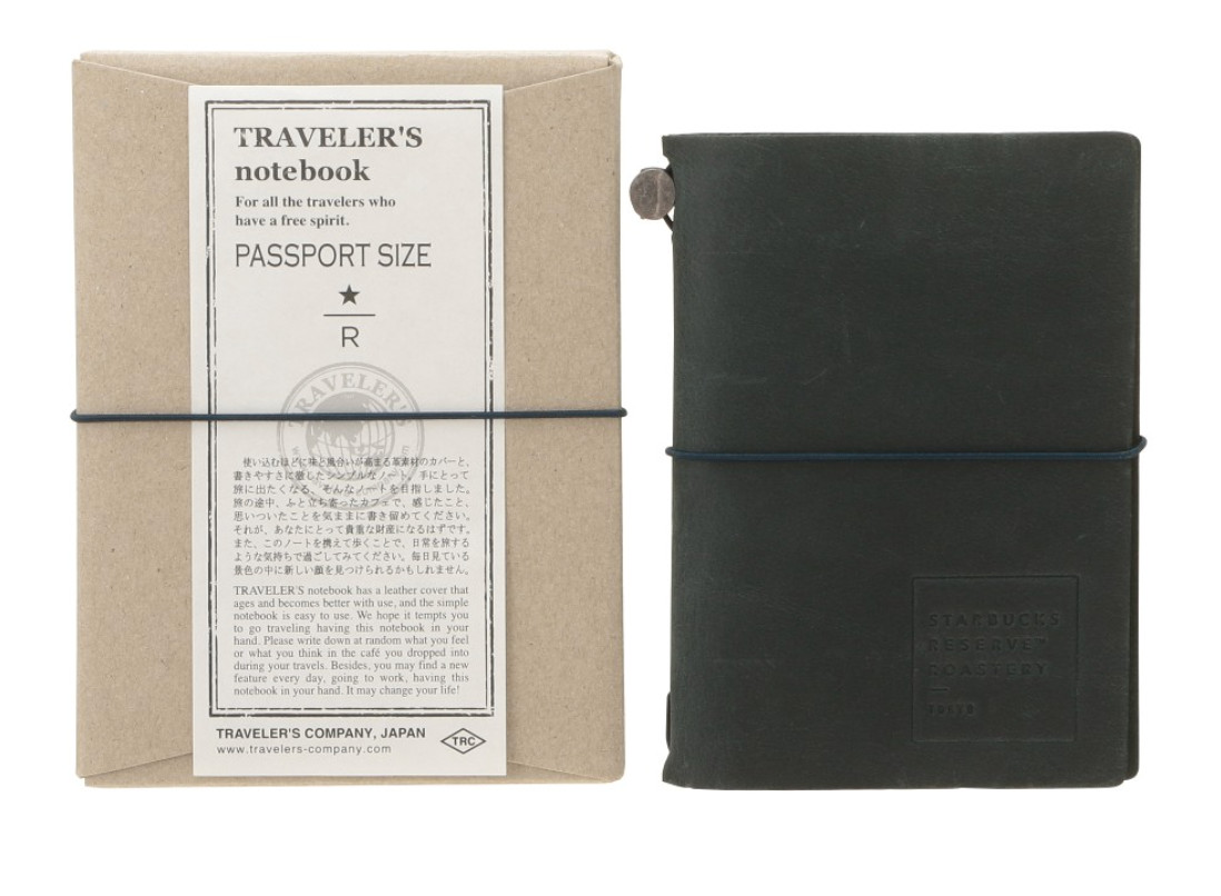 Starbucks Reserve Roastery Tokyo Traveler’s Notebook Passport Size Blue Limited