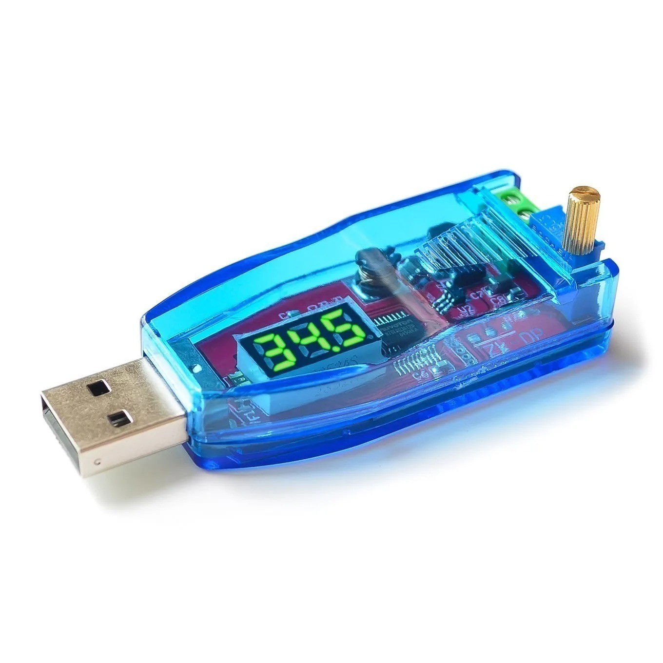 1PC Red DC 5V to 1-24V USB Step Up Down Power Supply Module Buck Boost Converter
