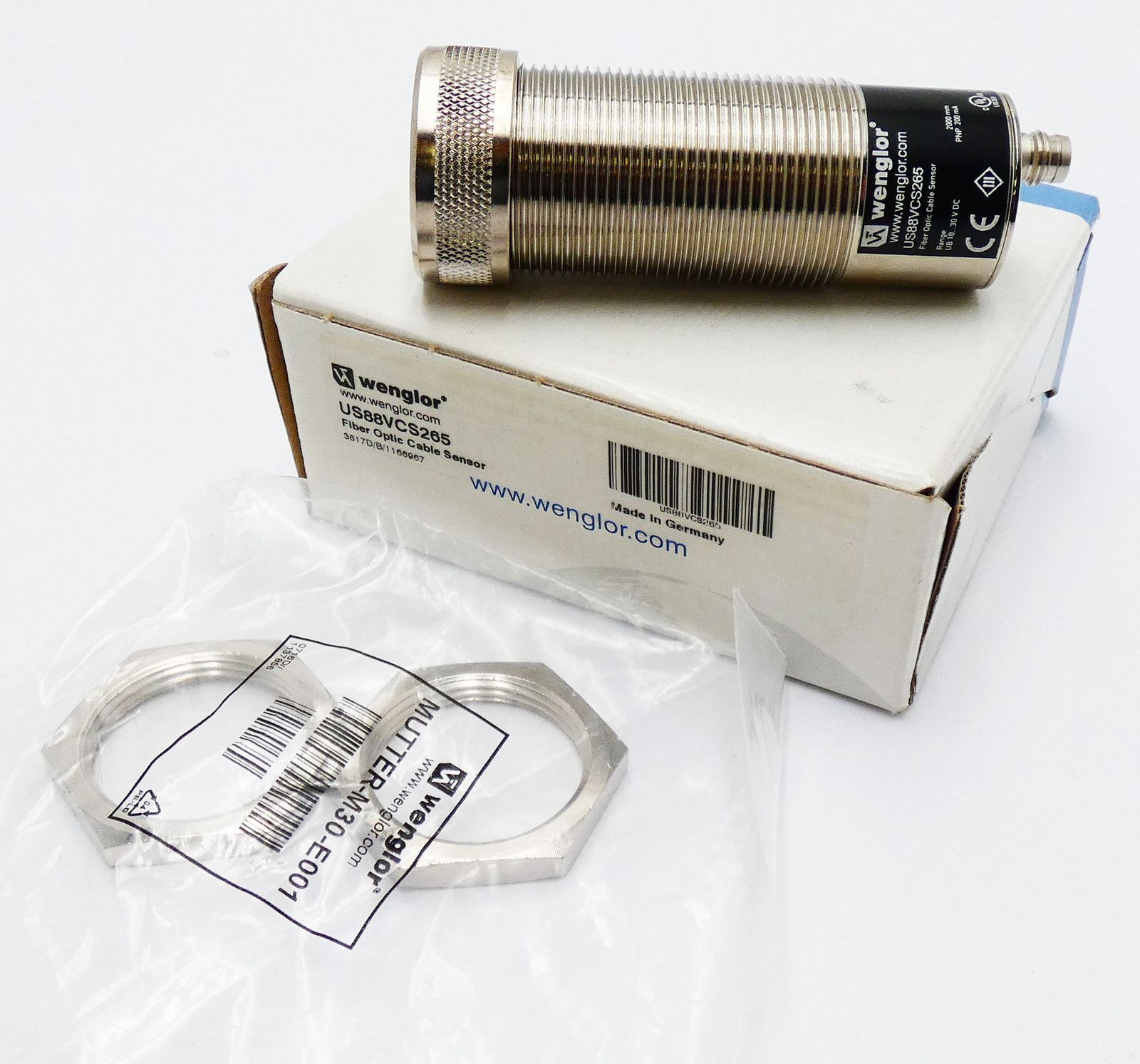 Wenglor US88VCS265 Fiber Optic Amplifier -Unused/Original Box-