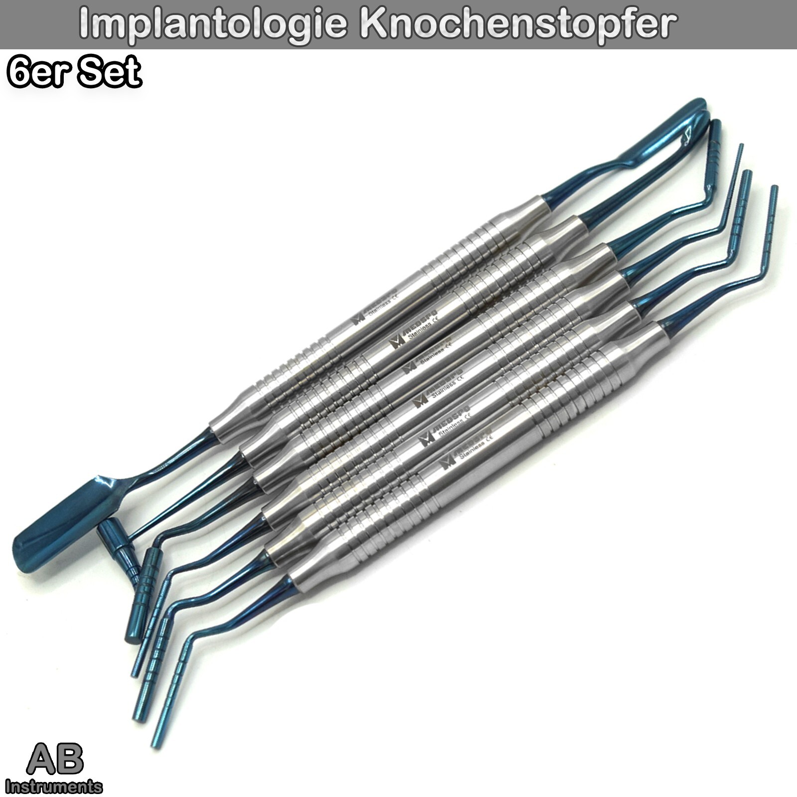 Implant Surgery Bone Graft Tamper Bone Graft Packer Plugger Dental