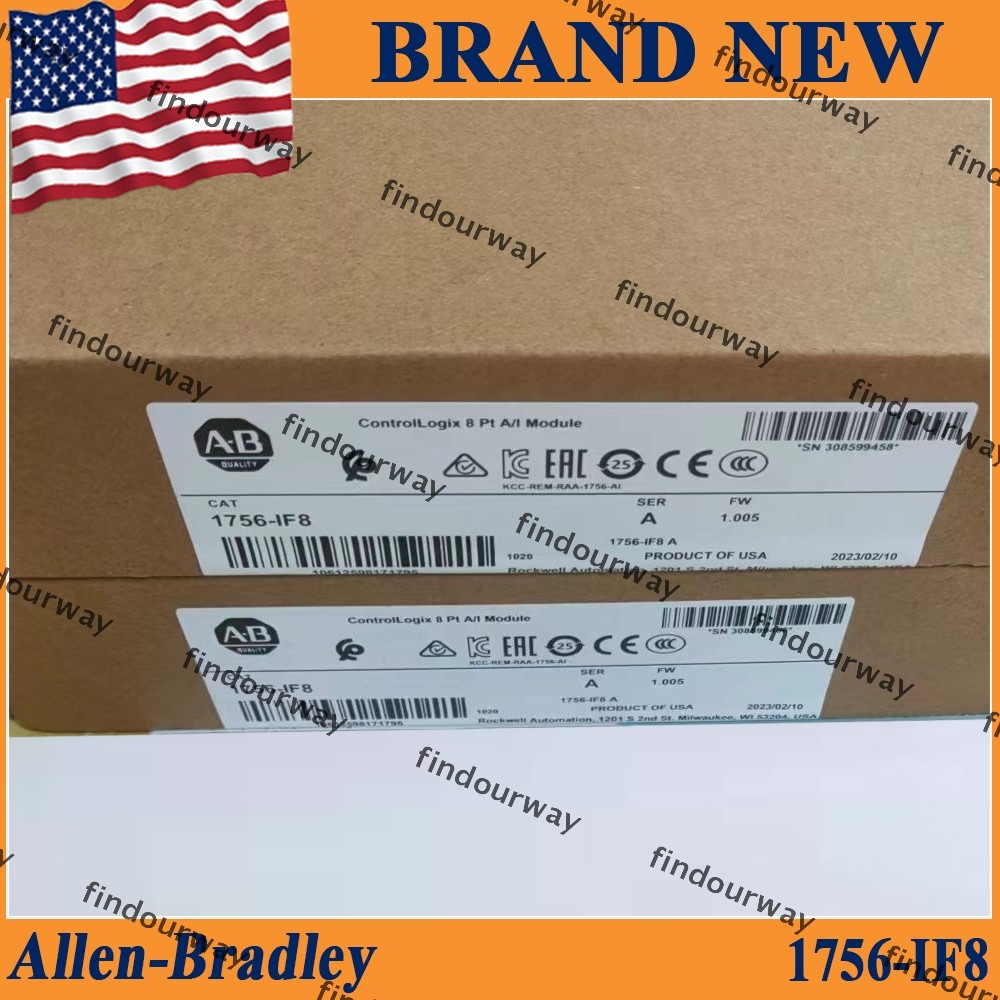 New Factory Sealed for AB 1756-IF8 SER A Controllogix 8 Point A/I Module 1756IF8
