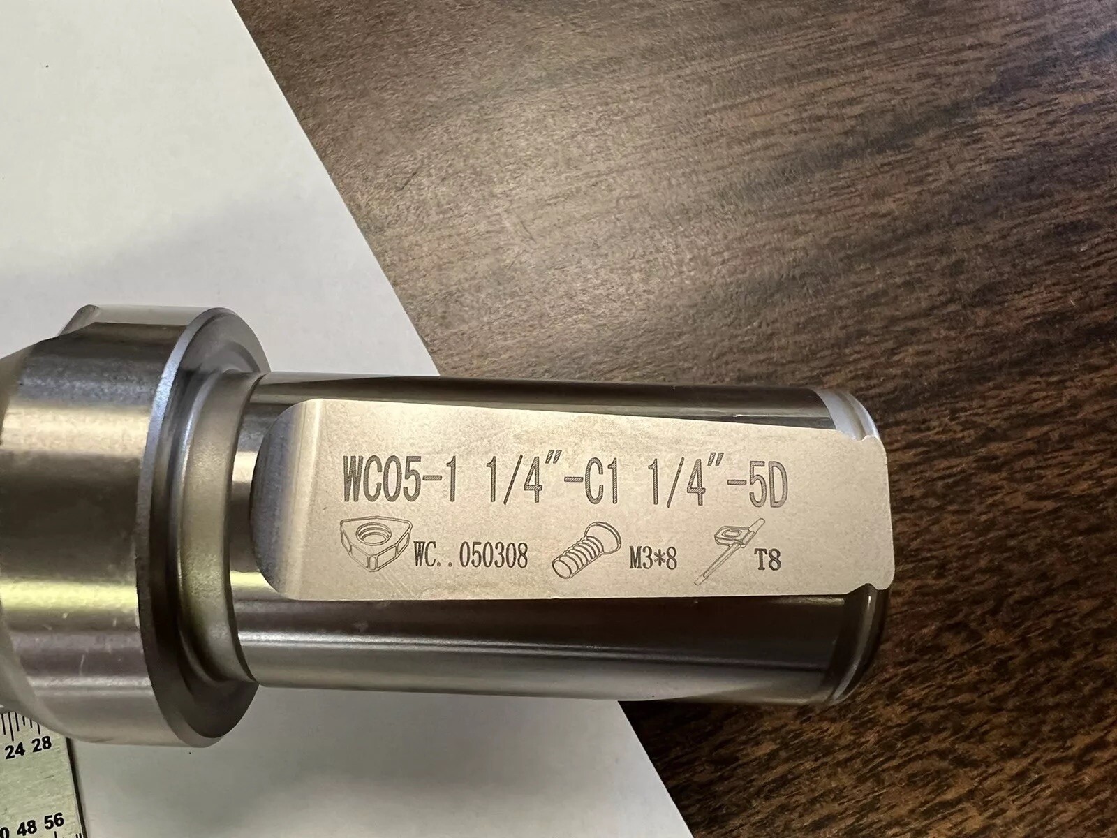 U drill 5D 1-1/4”x6-1/4”x9.5” 1-1/4” X-long, Extra 10pcs inserts #UD5-114