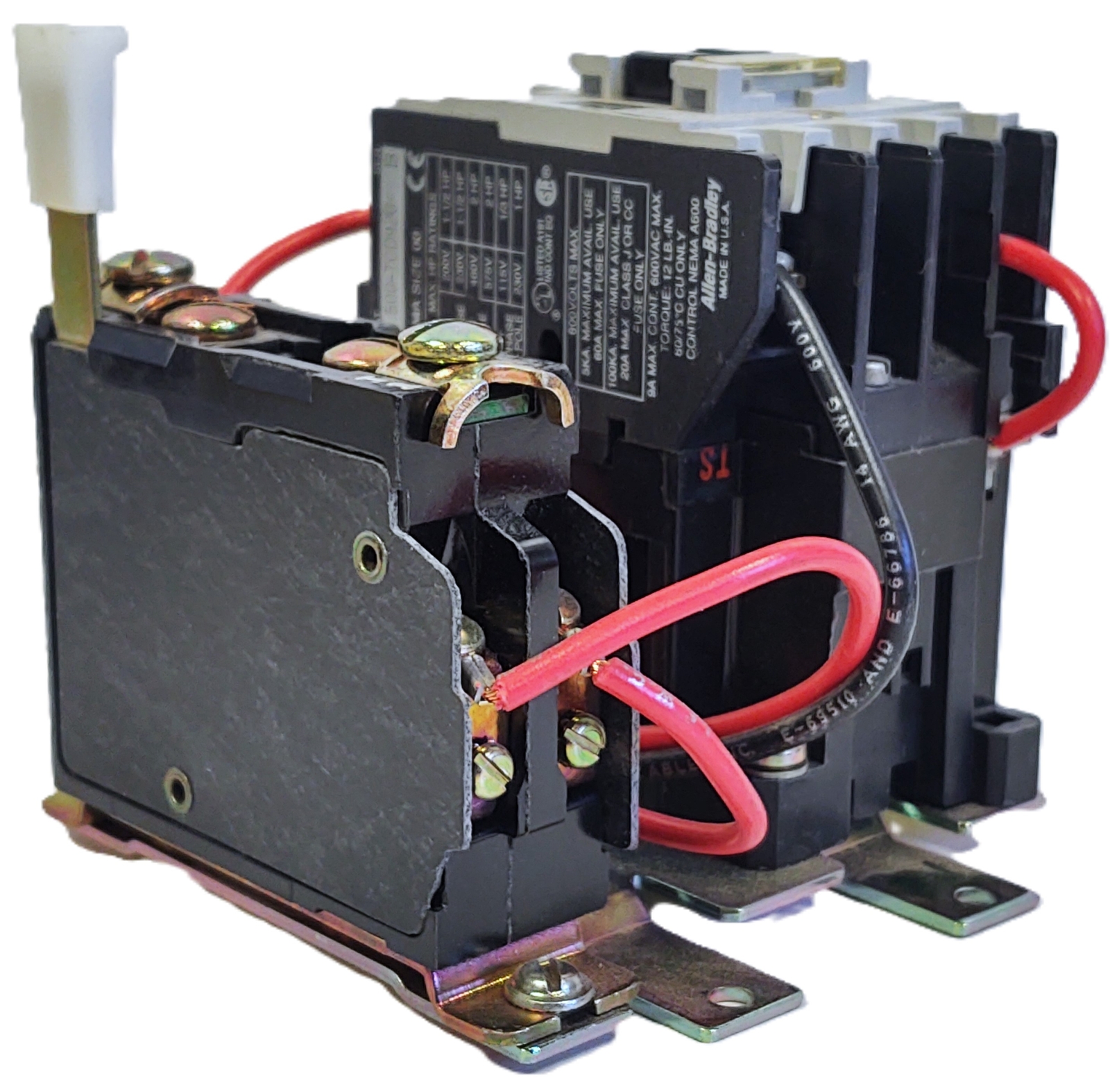 Allen-Bradley 509-TOXD NEMA Size 00 Non-Reversing Starter with 110/120V Coil