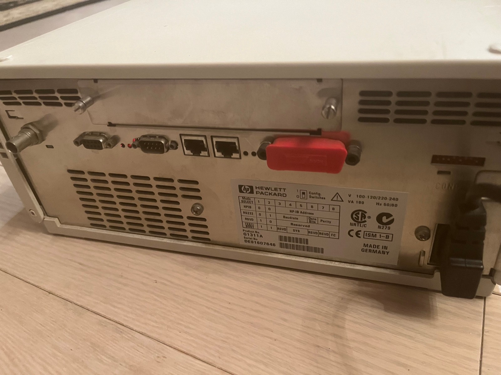 HP Agilent 1100 LC HPLC QuatPump G1311A pump 30 days warranry quat ykj