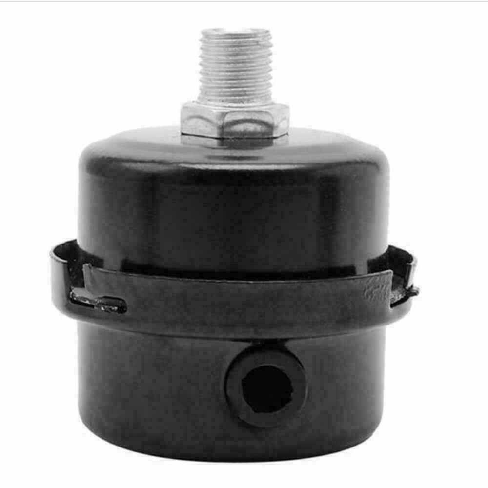2x Filter Metal Air Compressor Intake Filter Noise Muffler Silencer 1/2″ 20Mm
