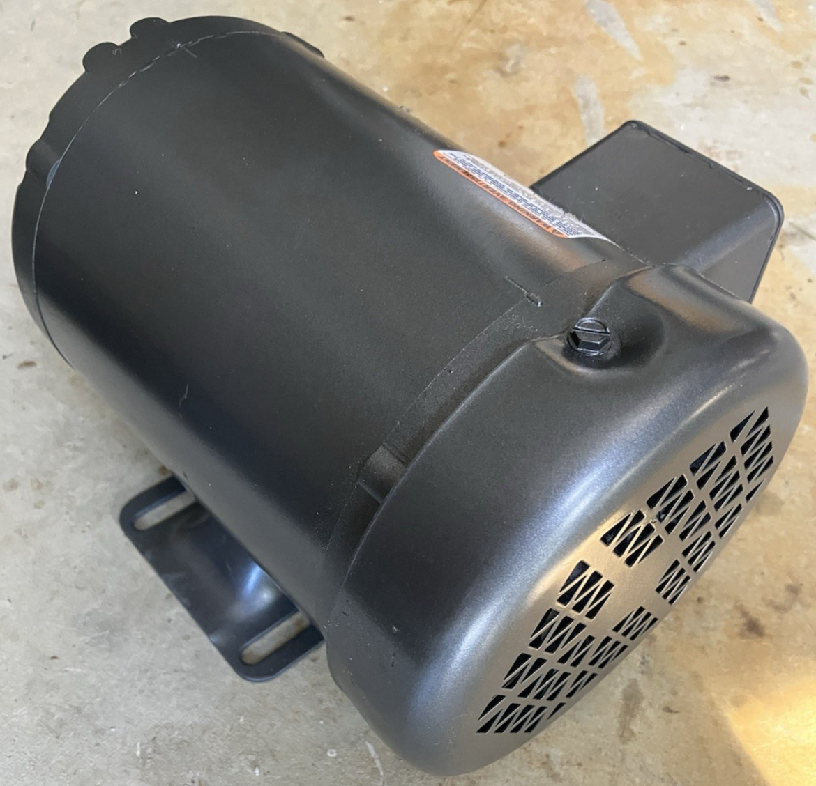 Baldor M3538 Electric Motor 1/2 hp, 1720 RPM, 56 Frame, 3 phase