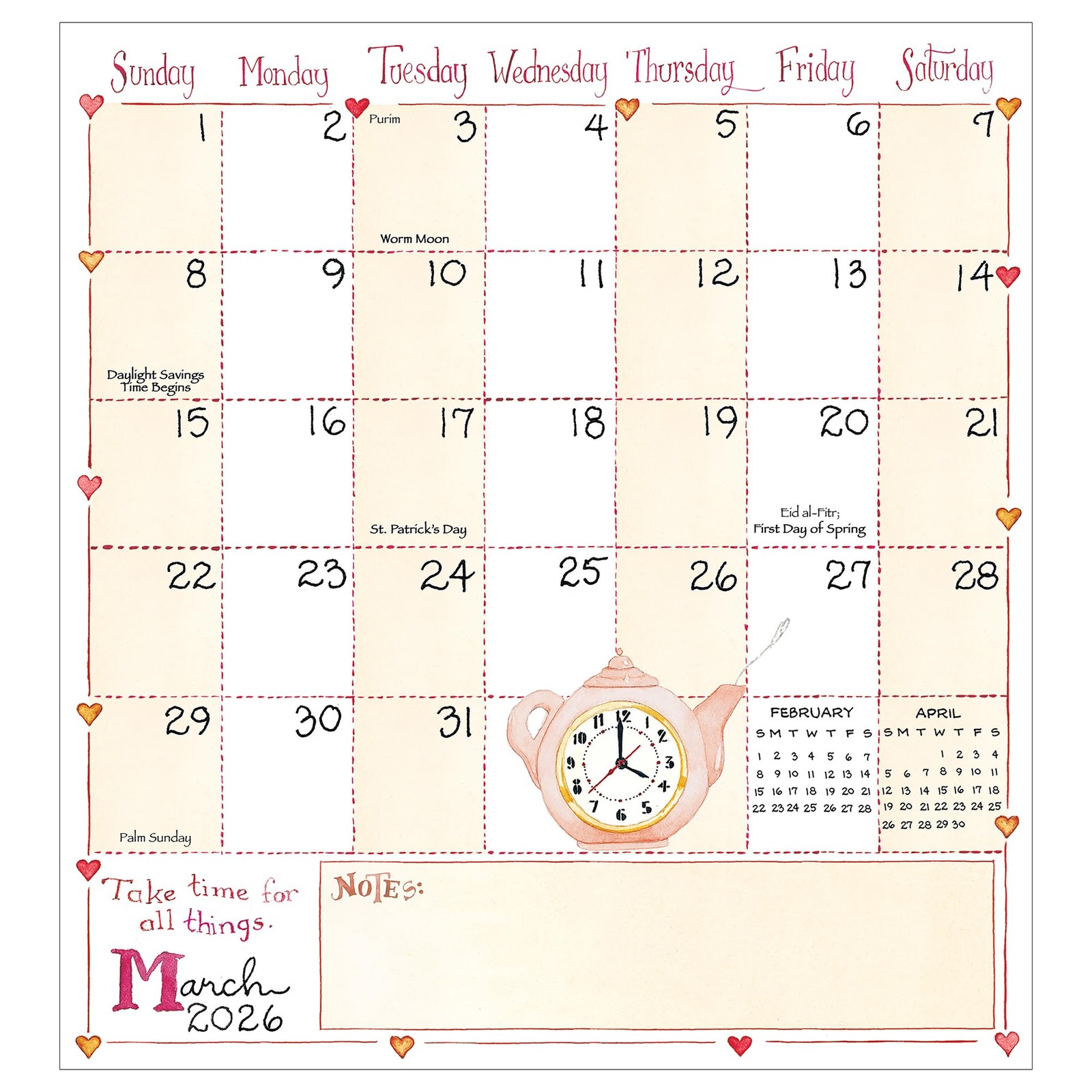 2026-2027 Susan Branch Pocket Planner Small Monthly 3.5×6.5