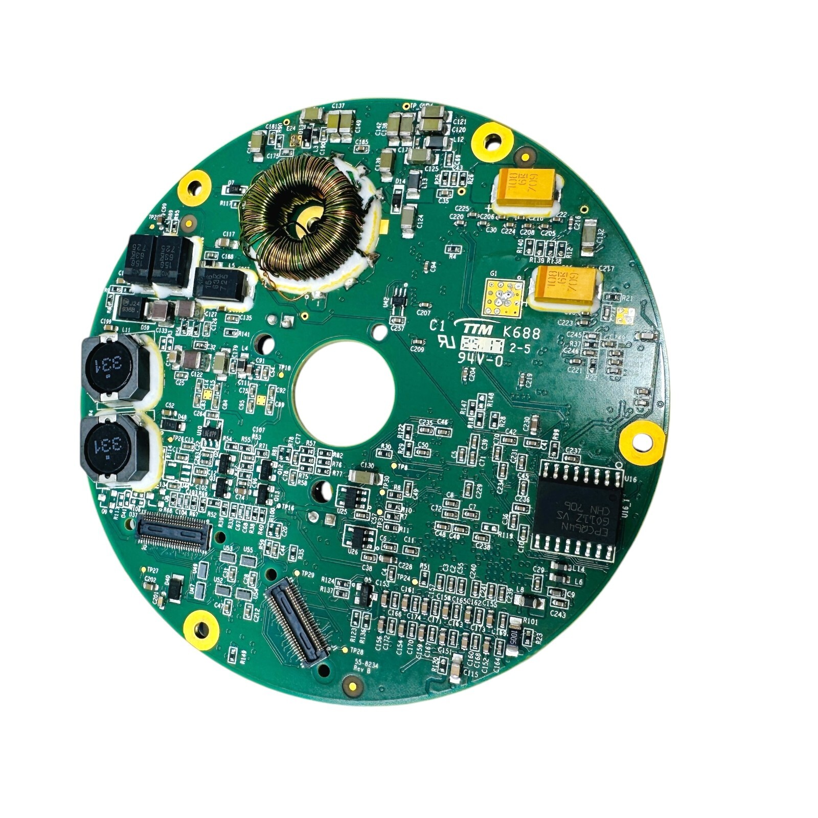 Velodyne VLP-32 Round Shaped Top PCB Circuit Board for LiDAR Sensor