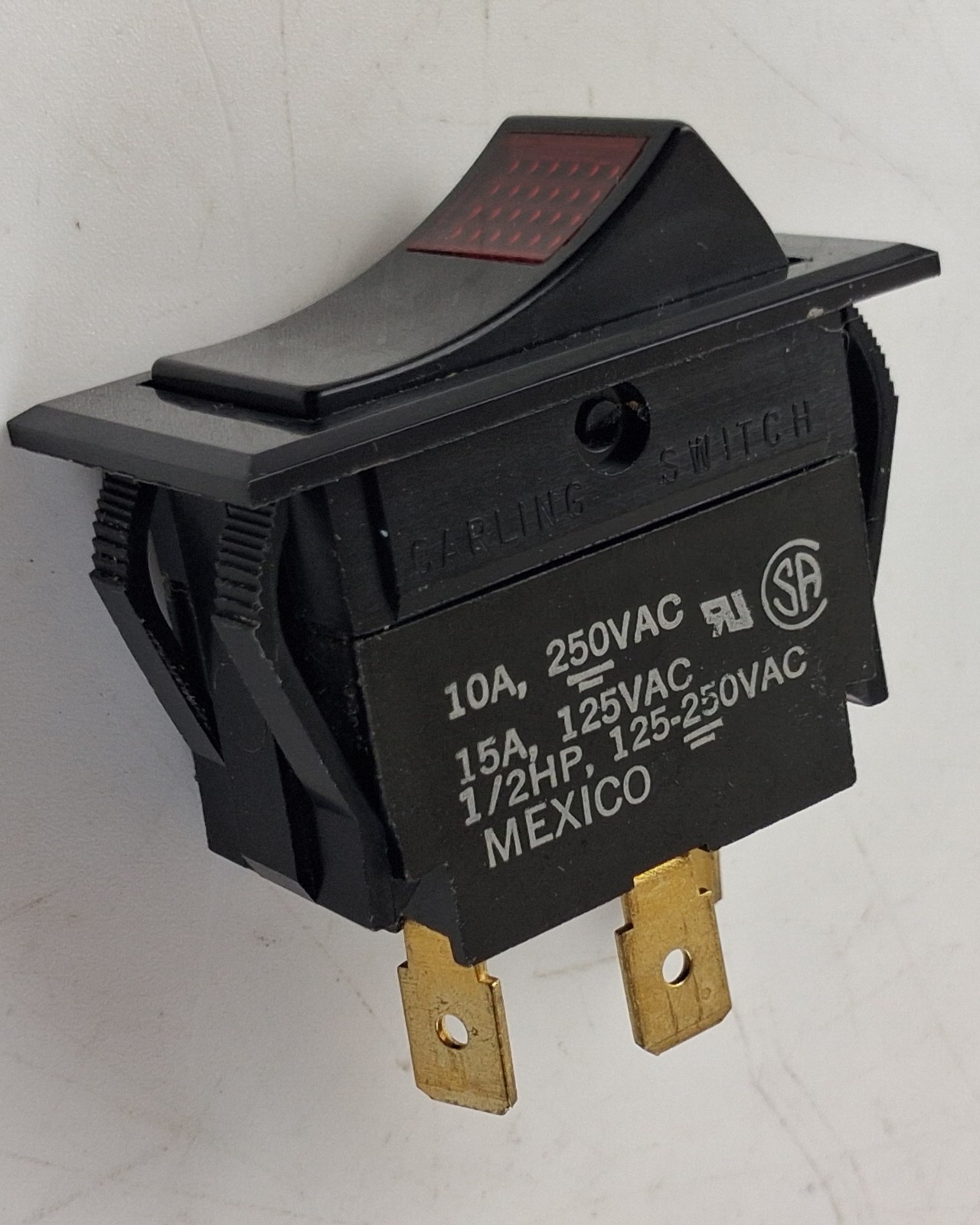 Carling Switch 1/2HP 125-250V Mexico