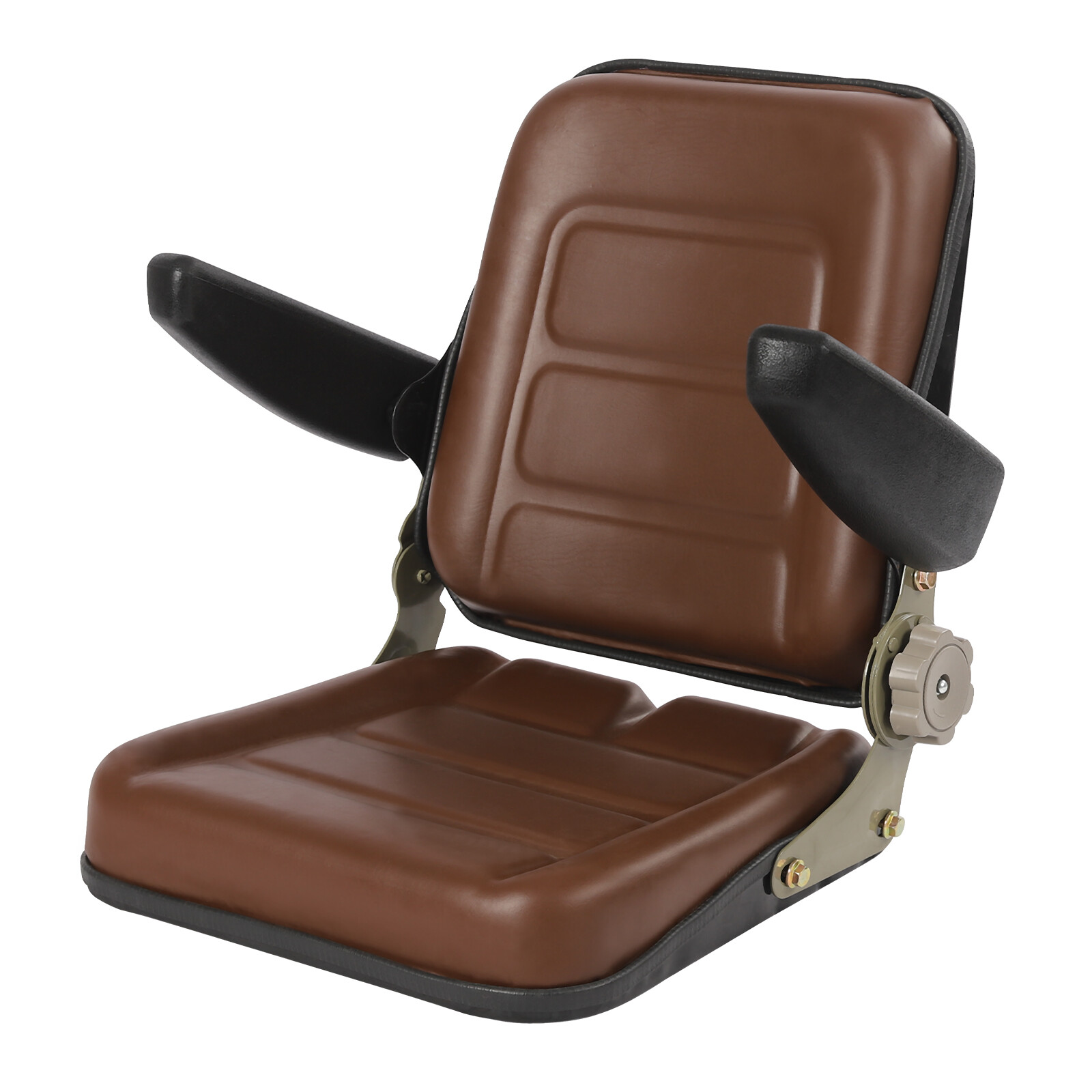 Tractor Forklift Seat SUSPENSION FORKLIFT SEAT with Adjustable Backrest+Armrest