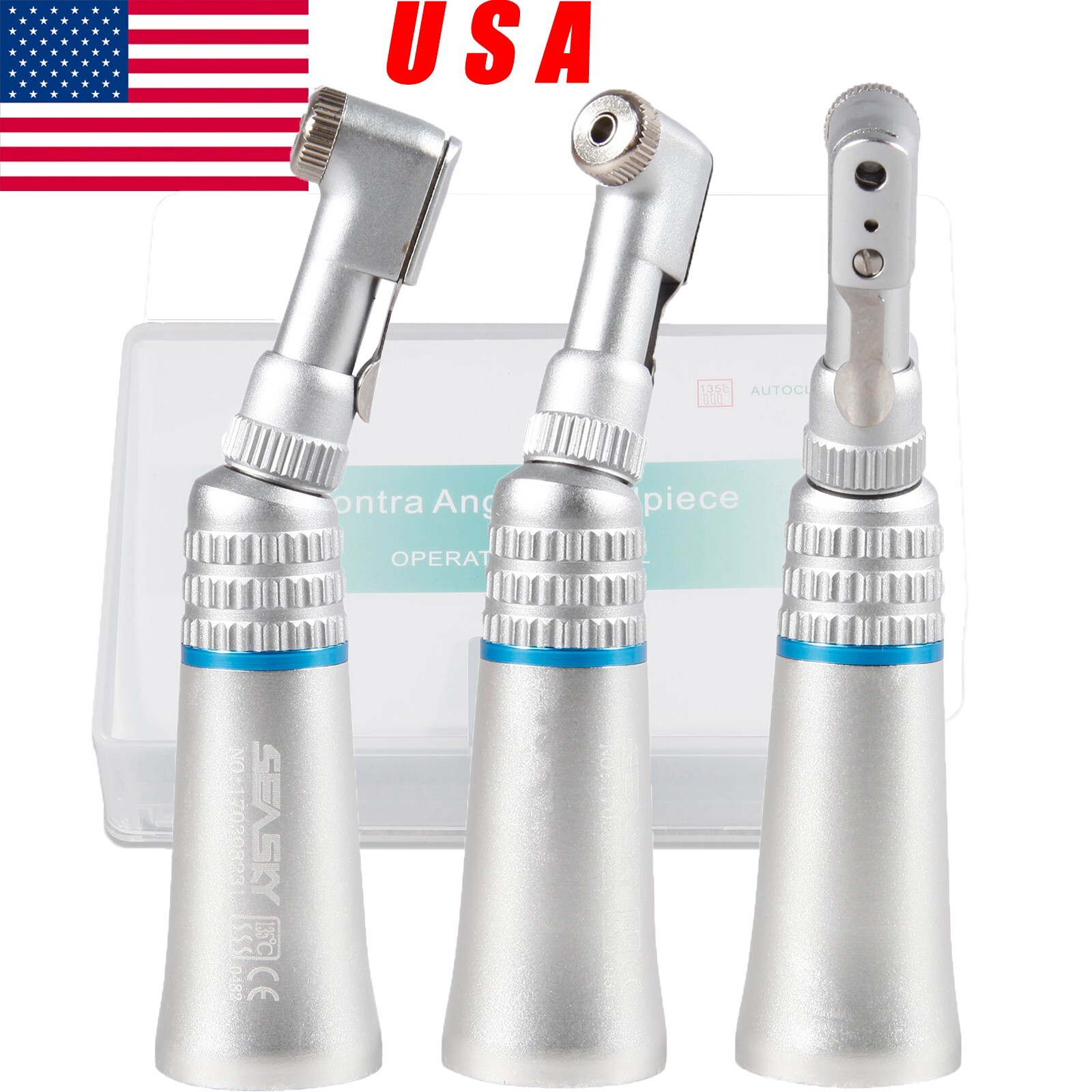 Dental 20:1 Reduction Implant Surgical Contra Angle Handpiece Push Fit NSK STG