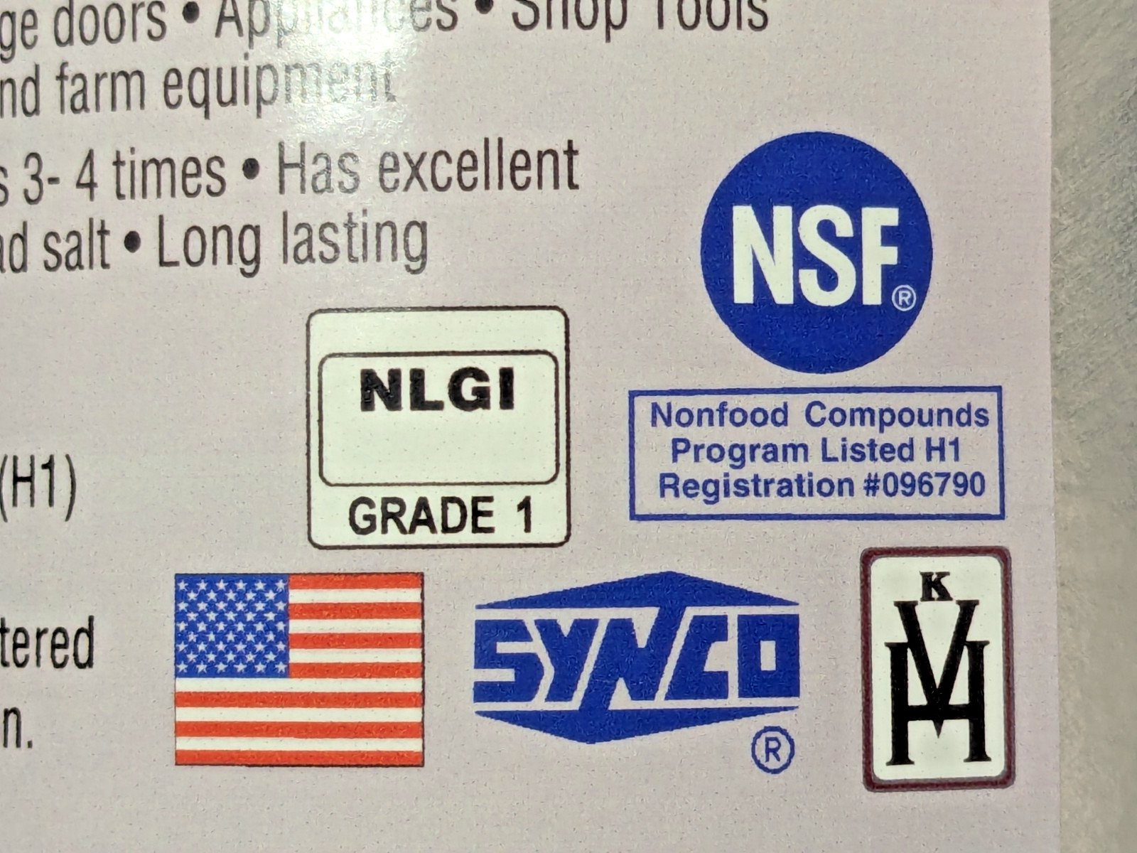 2PK Super Lube General Purpose Grease 14.1 oz Can Synthetic w/Syncolon 41160/1
