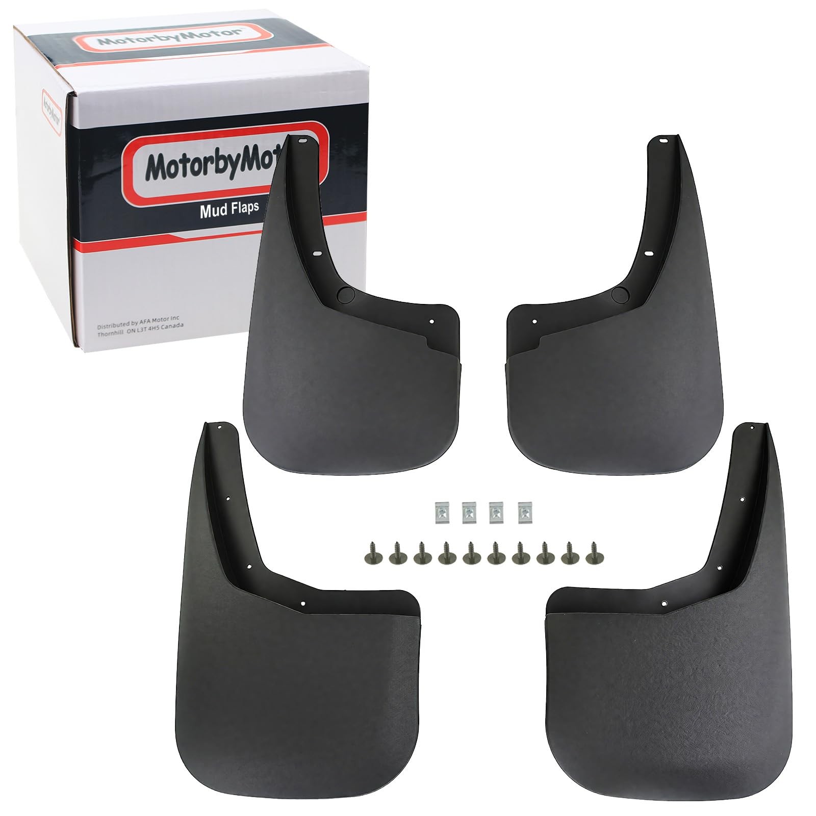 2007-2013 Chevy Silverado 1500 Mud Flaps Off-Road No-Drill Front Rear w/Hardware