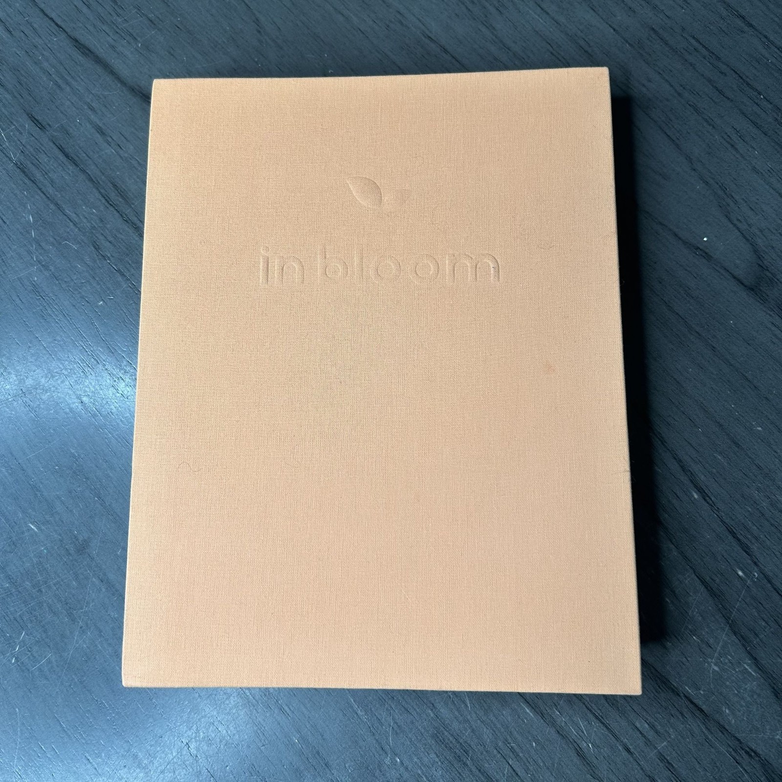 Anthropologie In Bloom Orange Dot Journal