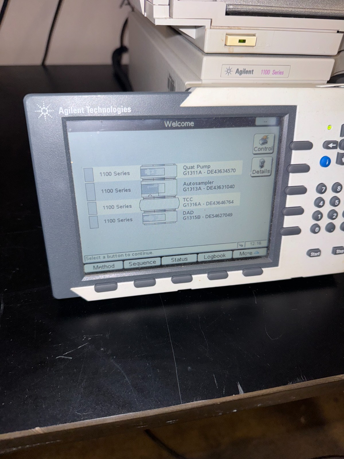 Agilent 1100 HPLC System Pump Autosampler G1315B DAD Detector Column Oven #18307