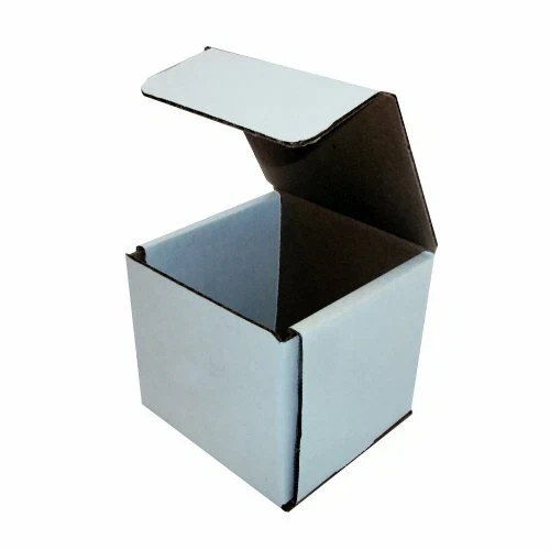 4x3x2 White Corrugated Shipping Mailers Packing Box Boxes Folding 50 100 To 1000