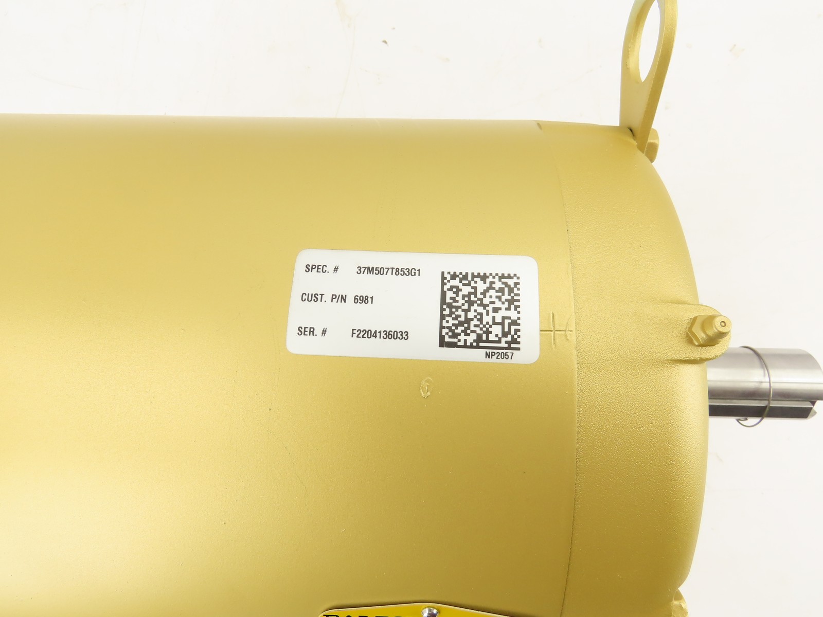 Baldor Electric Motor 10 HP 230/460V 3PH 1770 RPM 215T Frame Compare to EM3313T