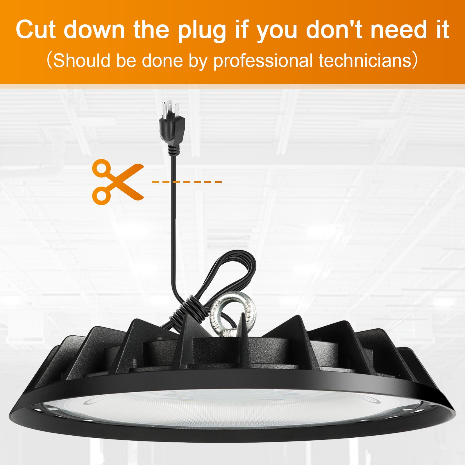 10 Pack 500W UFO Led High Bay Light Shop Industrial Commercial Factory Warehouse