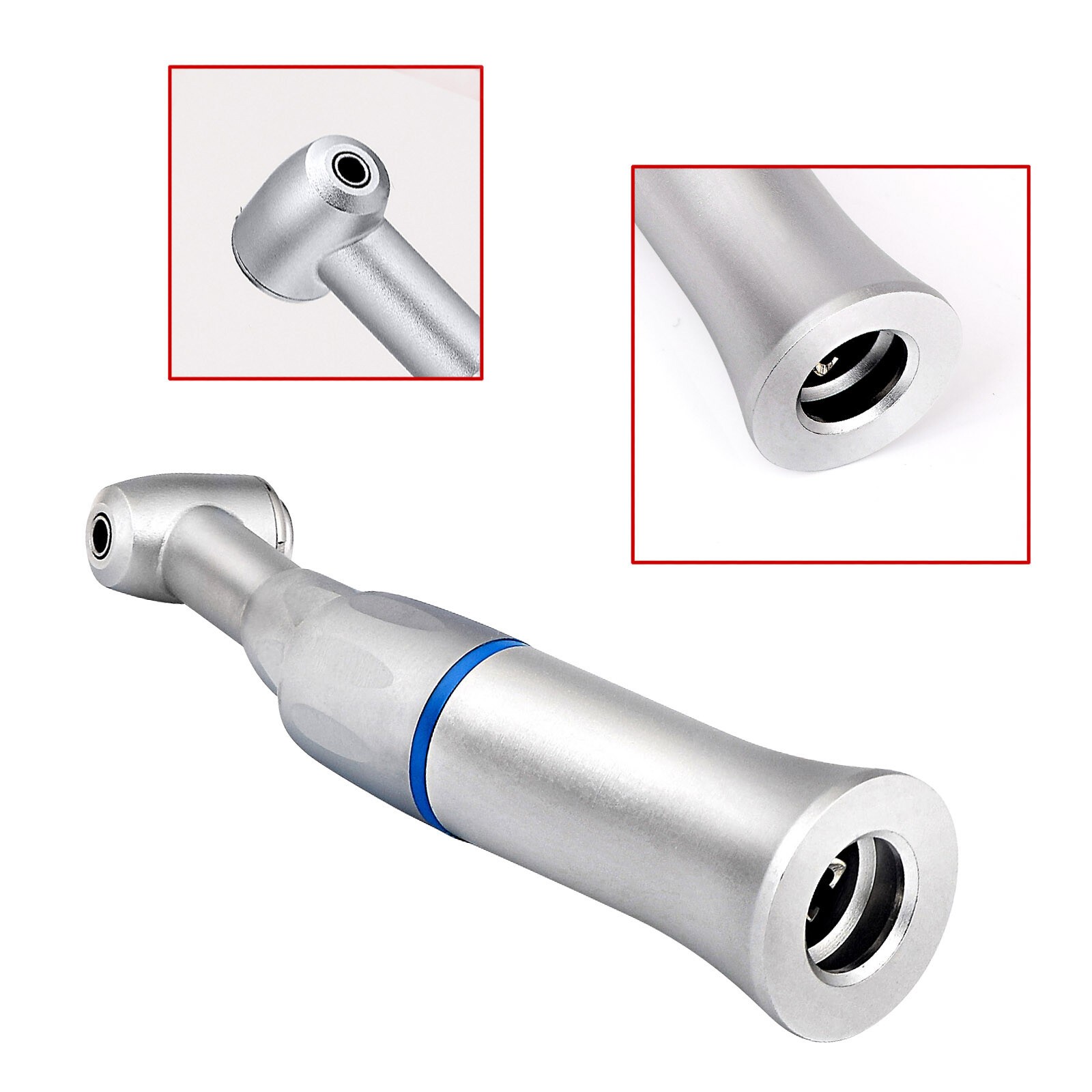 5Pcs NSK Style Dental Slow Low Speed Contra Angle Handpiece Push Button E-type