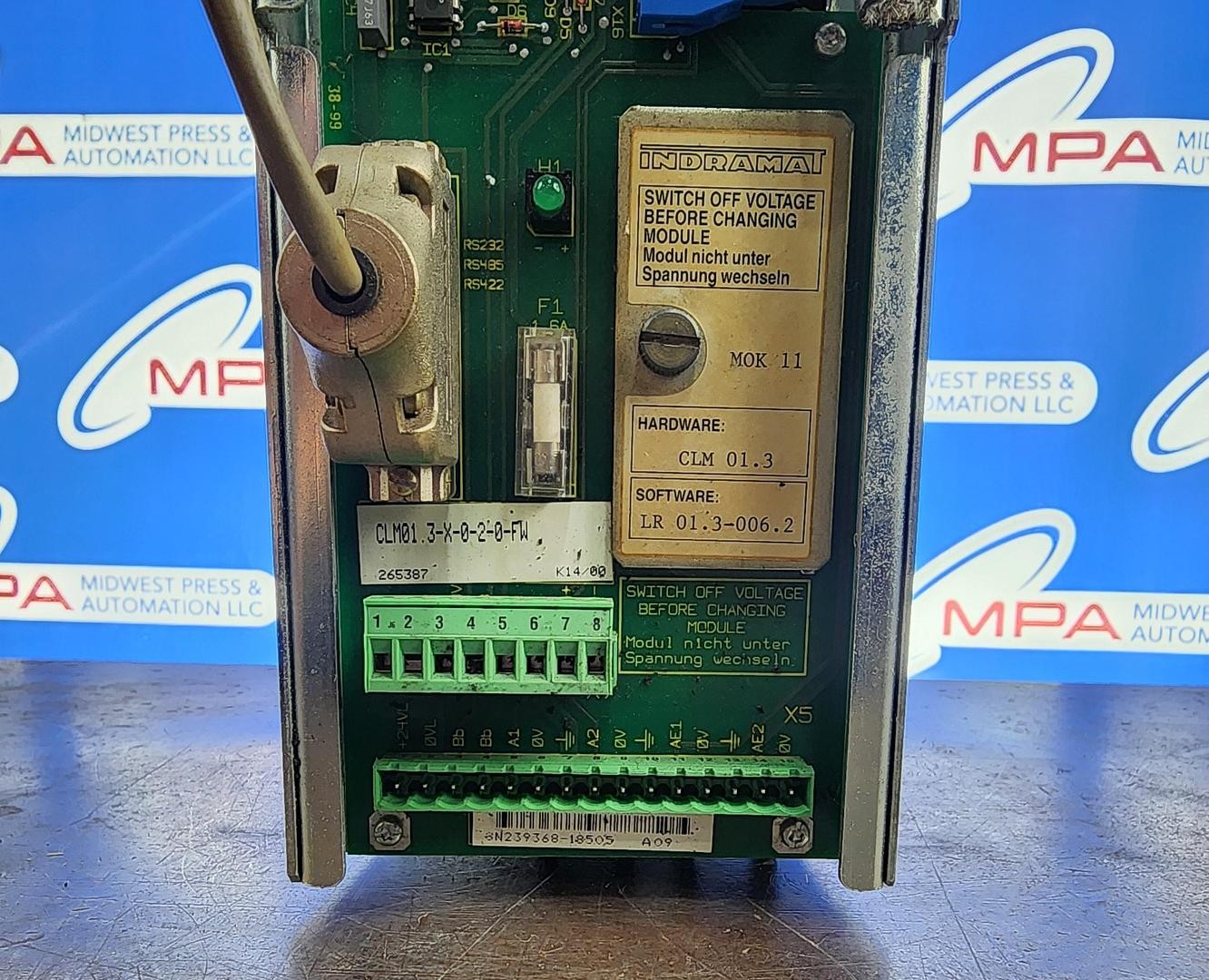 Indramat CLM01.3-X-0-2-0-FW Servo controller