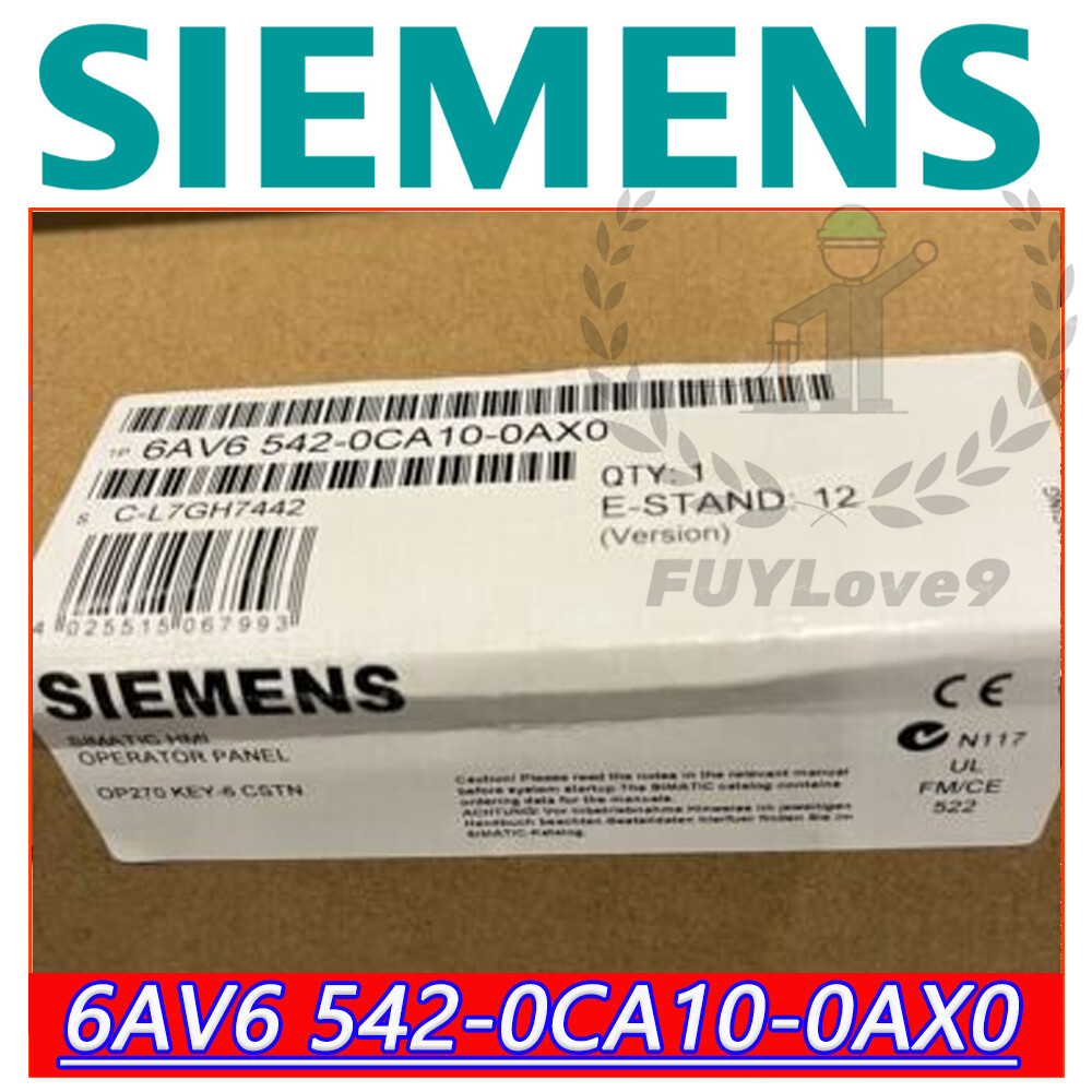 NEW Siemens 6AV6542-0CA10-0AX0 6AV6 542-0CA10-0AX0 SIMATIC OP 270 6″ Panel