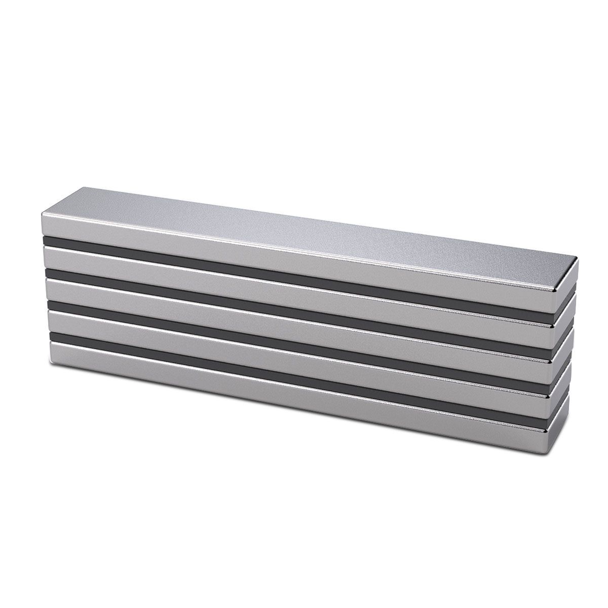 10PCS N52 Strong Neodymium Magnets Rare Earth Lifting Bar Long Magnets 60x10x3mm