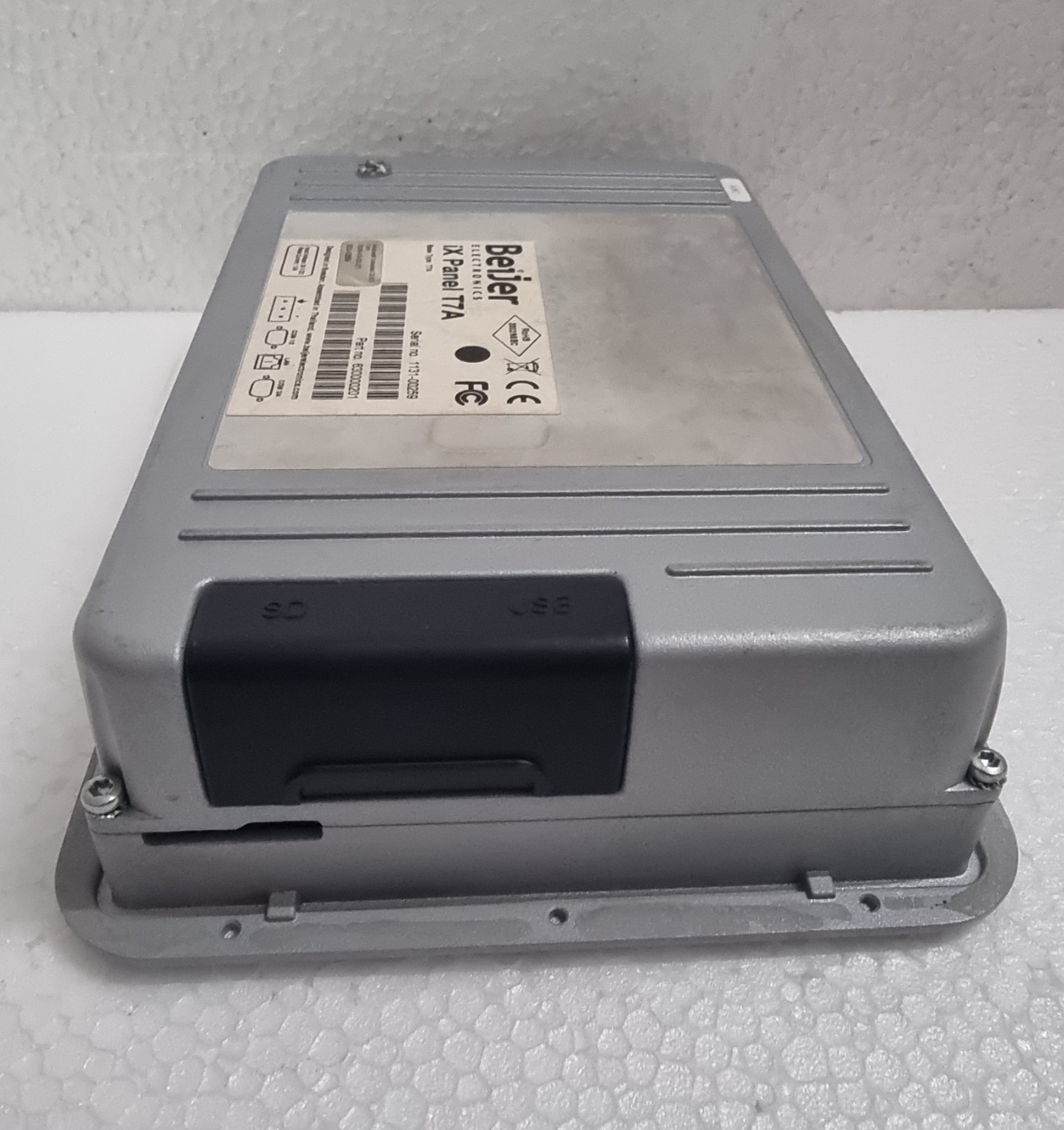 BEIJER ELECTRONICS IX PANEL T7A PART NUMBER : 630000201 HMI DISPLAY