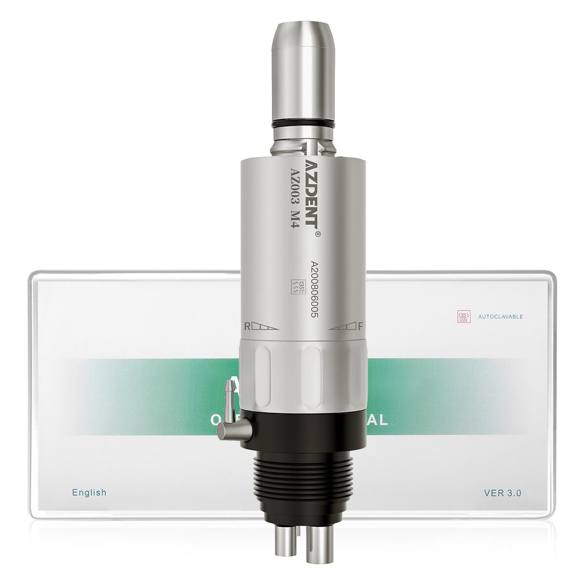 Joydental Dental Low Speed Handpiece KIts Straight/Air Motor/Contra Angle