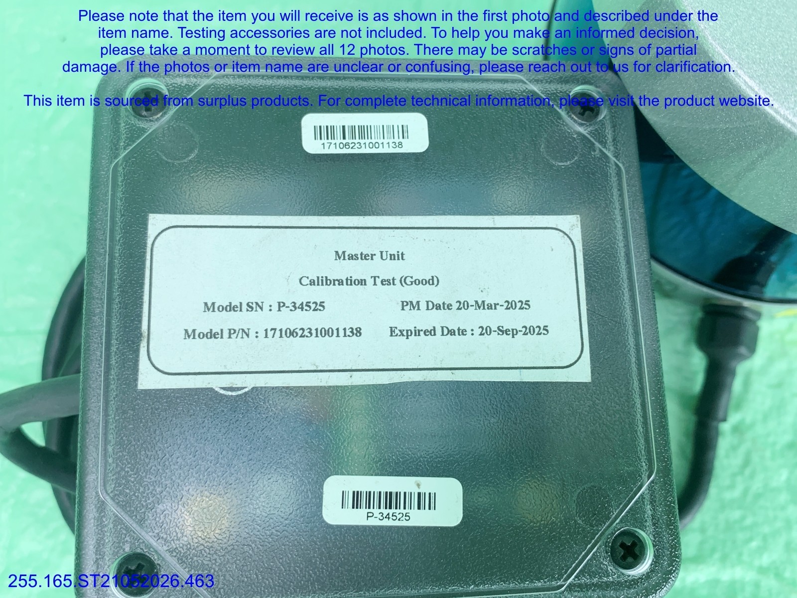 Velodyne VLP-32C Ultra Puck 32CH. LiDAR Sensor as in photos, sn:1138, DHL