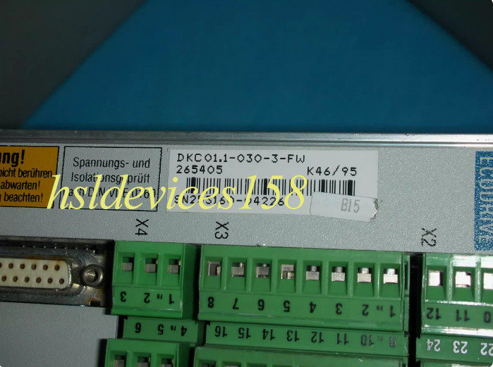 1PC Used Rexroth Servo Driver DKC01.1-030-3-FW