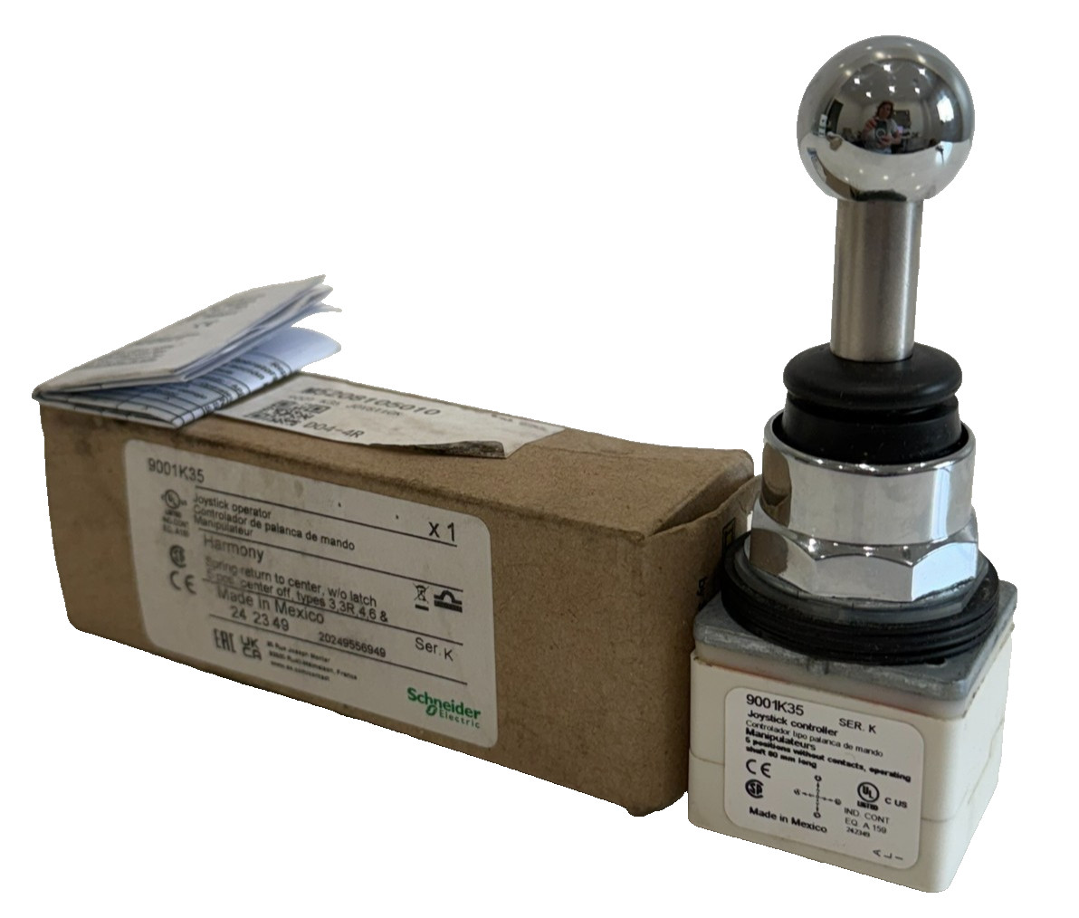 NEW SCHNEIDER ELECTRIC 9001K35 JOYSTICK CONTROLLER SERIES K