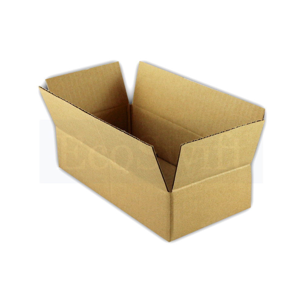 1-200 9x4x3 “EcoSwift” Cardboard Packing Mailing Shipping Corrugated Box Cartons