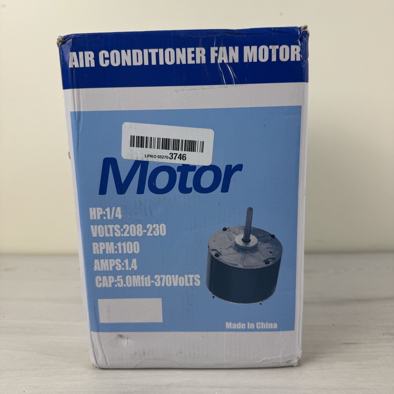 GE Motors 5KCP39EGS070S Condenser Fan Motor 1/4HP 1100RPM 208-230V HC39GE237A