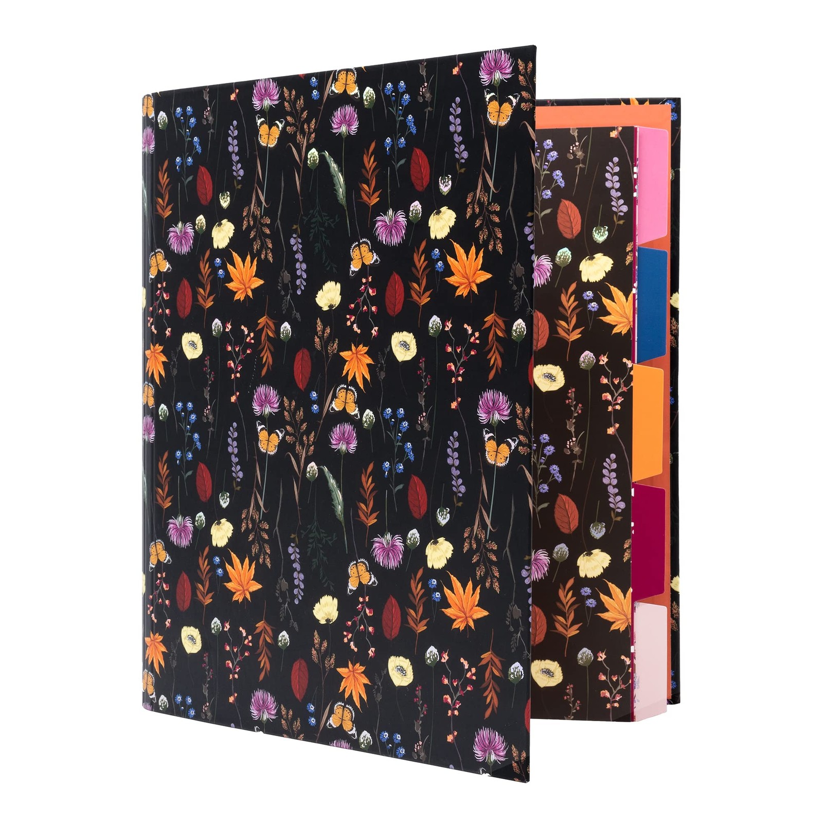 , Bloom A4 Preloaded 3-Ring Binder – Includes Personal Details and Planner Pa…