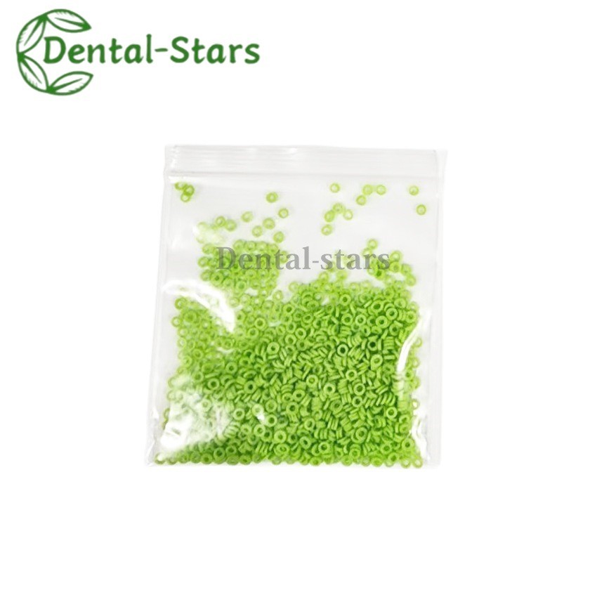 Dental Ortho Separator Orthodontic Separate Ligature Ties Elastic Band Ring 1000